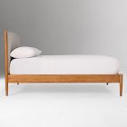 Mid-Century Upholstered Bed