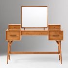 Mid-Century Vanity Desk Set (52")