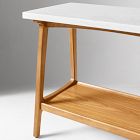 Reeve Mid-Century Marble Side Table (28")