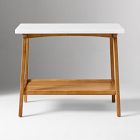 Reeve Mid-Century Marble Side Table (28")