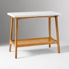 Reeve Mid-Century Marble Side Table (28")