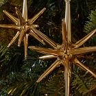 Glass Burst Snowflake Ornament - Gold