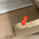 Open Box: Dachshund Bench (37.5") - Blonde