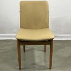 Open Box: Framework Dining Chair, Set of 2 - Ludlow Leather Cumin, Acorn