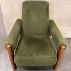 Open Box: Nils Chair - Performance Velvet Vine, Cool Walnut