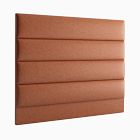Panel Tufted Wall Mounted Headboard - Leather