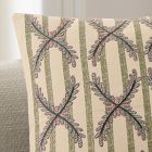 Holiday Stripe Pillow Cover