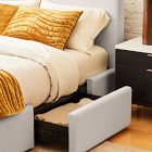 Emmett Nontufted Side Storage Bed