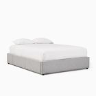 Upholstered Side Storage Bed Frame