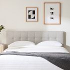 Emmett Grid Tufted Headboard