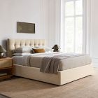 Emmett Tufted Low Profile Bed