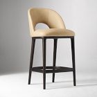 Boerum Leather Bar &amp; Counter Stools
