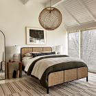 European Flax Linen Box Stitch Quilt &amp; Shams