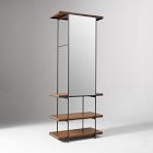 Pierce Mirror Wardrobe Valet (31")