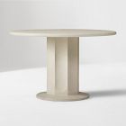 Salma Concrete Pedestal Dining Table (48")