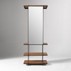 Pierce Mirror Wardrobe Valet (31")
