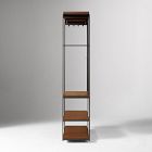 Pierce Mirror Wardrobe Valet (31")
