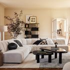 Anton Solid Wood Open Bookshelf (56")