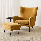 Lucia Ottoman - Metal Legs