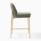 Jack Metal Frame Leather Bar &amp; Counter Stools