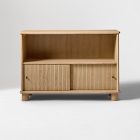 Elora Wood Short Bookcase (45")