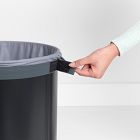 Brabantia Lidded Steel Hamper