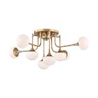 Macombs 8-Light Semi-Flush Mount (36.5")