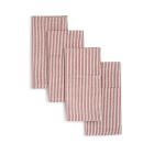 Sustainable Threads Artisan Block-Print Cotton Napkins (Set of 4)