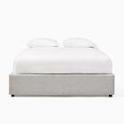 Upholstered Side Storage Bed Frame