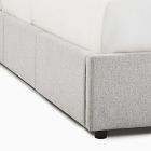 Upholstered Side Storage Bed Frame