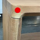Open Box: Calla Solid Wood Entryway Bench (56") - Cool Walnut