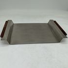 Open Box: Pierce &amp; Ward Metal Tray (7.5"Sq) - Antique Silver, Claro