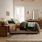 Reversible Micro Pattern Duvet Cover &amp; Shams