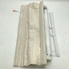 Open Box: Crossweave Roman Blackout Shade (26"W x 64"L) - Natural Canvas