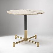 Branch Restaurant Round Dining Table - Marble
