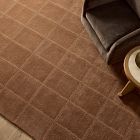 Amber Grid Wool Rug