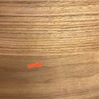 Open Box: Volume Round Drum Coffee Table (36") - Cool Walnut