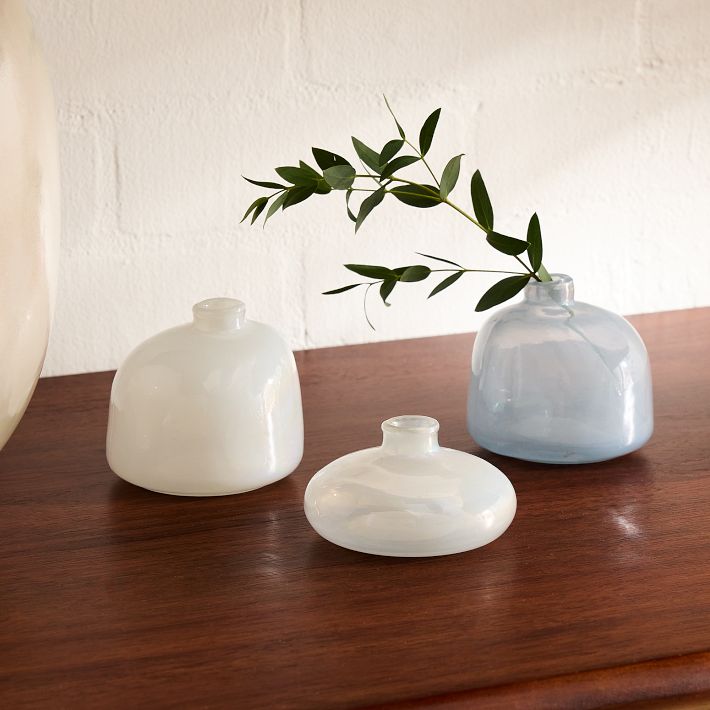 Cleo Glass Bud Vases Set of 3