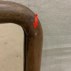 Open Box: Chelsea Rectangular Wall Mirror - Burnt Wax