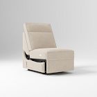 Open Box: Harris Motion Reclining Armless Single - Performance Coastal Linen Sand