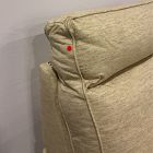 Open Box: Harris Motion Reclining Armless Single - Performance Coastal Linen Sand
