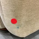 Open Box: Kaufman Sofa (86") - Deluxe Velvet Camel, Cool Walnut