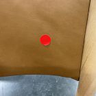Open Box: Marcus Samuelsson Leather Dining Chair - Ludlow Leather Sesame, Blonde