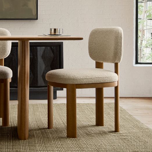 Open Box: Anton Dining Chair - Performance Cozy Boucle Stone