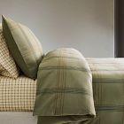 Lone Fox Woven Plaid Duvet Cover &amp; Shams