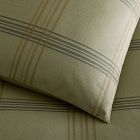 Lone Fox Woven Plaid Duvet Cover &amp; Shams