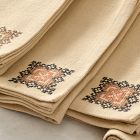 Lone Fox Folk Tapestry Napkin Sets