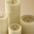 Premium Flameless Wax Pillar Candles