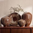 Carved Ceramic Bowl