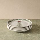 Fraktur Stoneware Appetizer Plate Sets